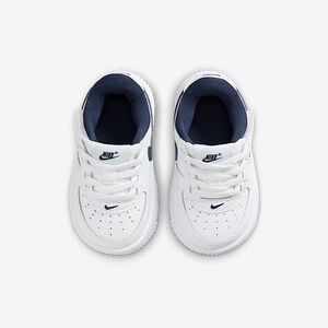 Nike Kids White and Black Sneakers
